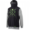 Herren winddichtes Softshell Hoodie ORBITAL limestone grey