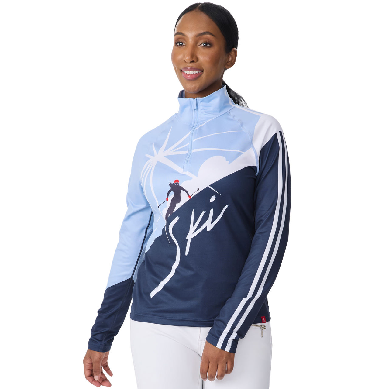Krimson Klover Damen Skishirt SUNBURST chambray blue 26/27 - S
