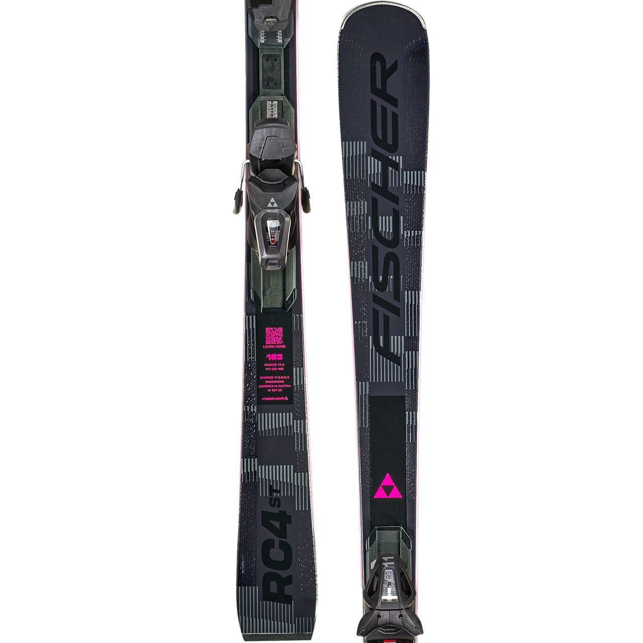 Fischer RC4 ST LYT PR anthra/pink 26/27 - 170 cm