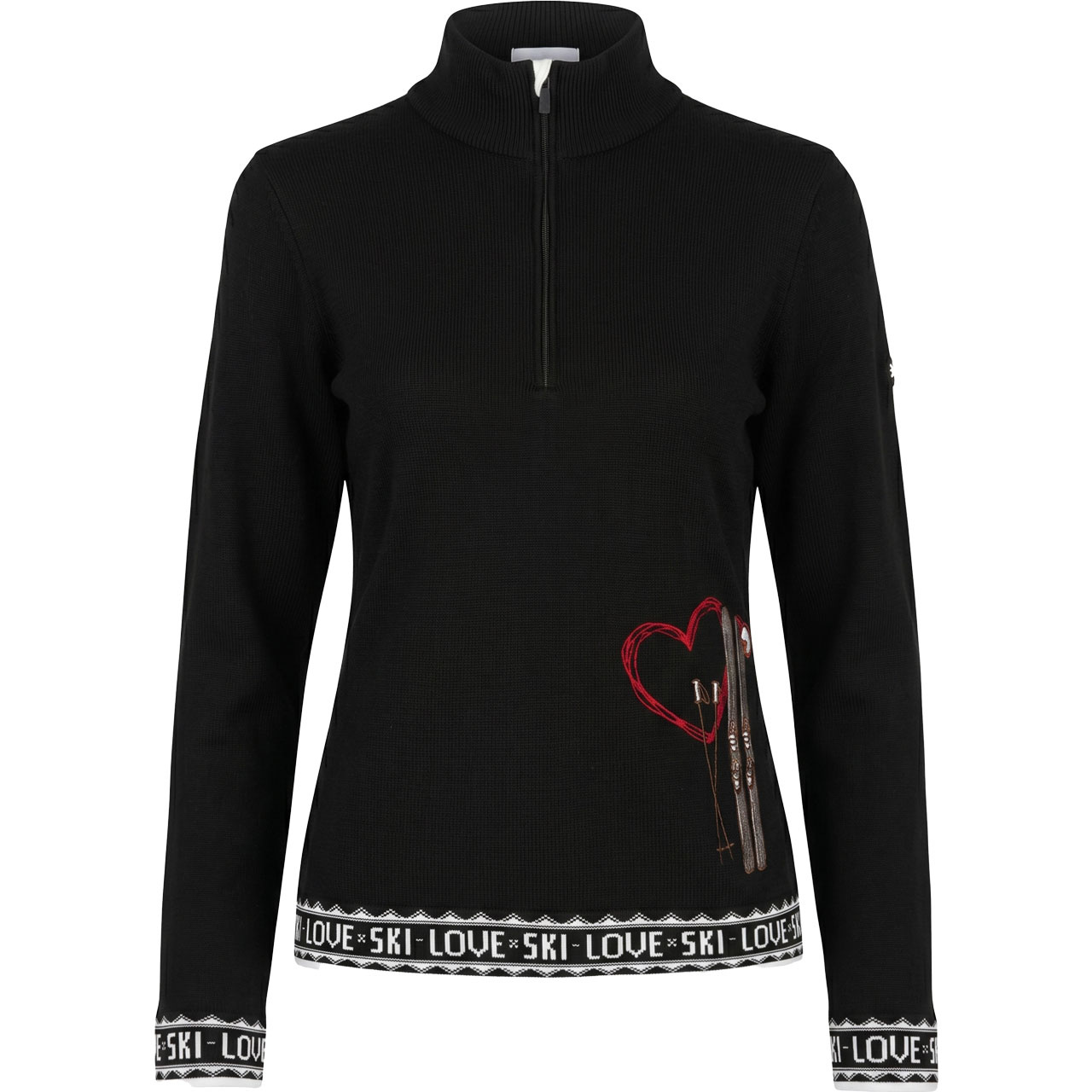 Newland Damen Merino Troyer REGINA black/white 26/27 - L