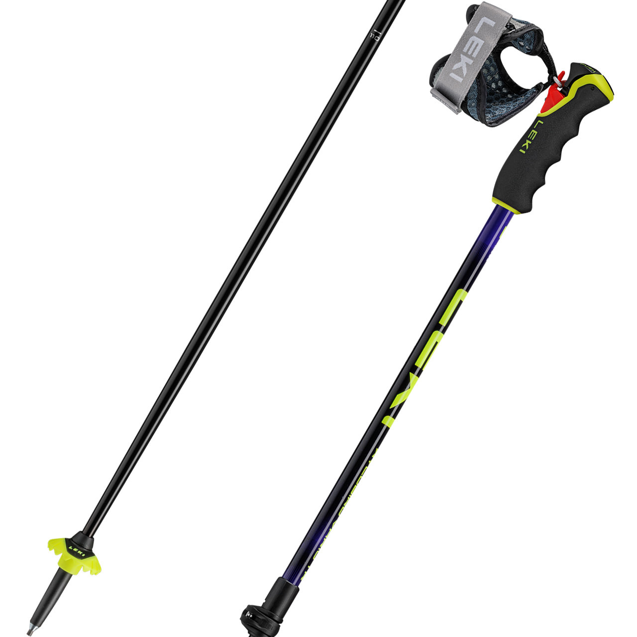 Leki Wyldbird Vario TR bright violet/dark violet /neonyellow