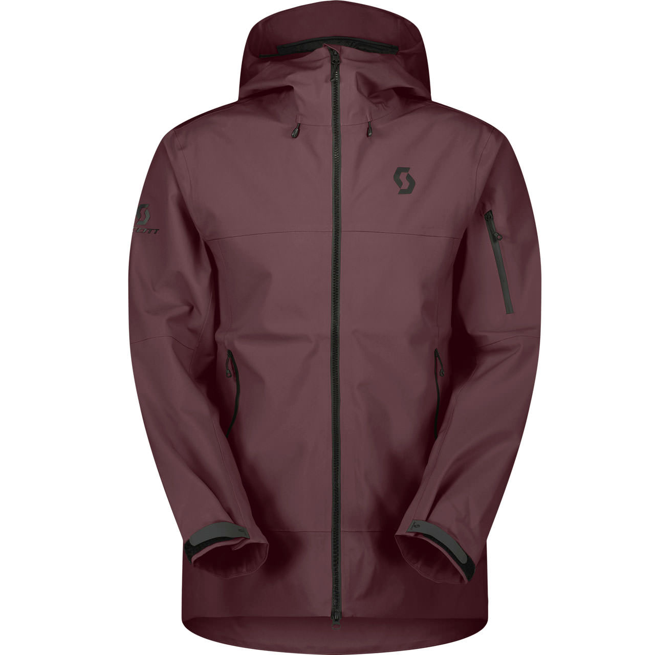 Scott Herren Hardshell-Jacke EXPLORAIR 3L cocoa red - L