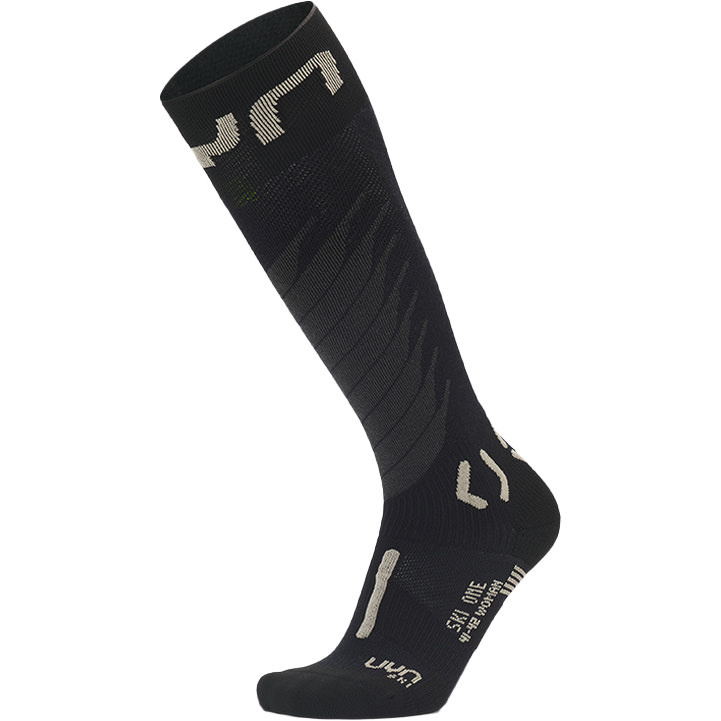 UYN Damen Skisocken ONE MERINO black/beige 26/27 - 39-40